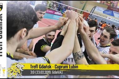 Tak się cieszą "gdańskie lwy"! Kulisy zwycięstwa z Cuprum Lubin | Trefl Gdańsk